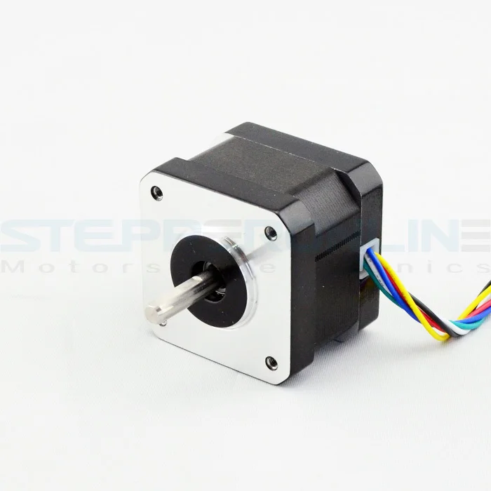 

Nema 17 Unipolar Dual Shaft Stepper motor 12V 0.9deg 0.31A 16Ncm 42x42x34mm for 3D Printer milling