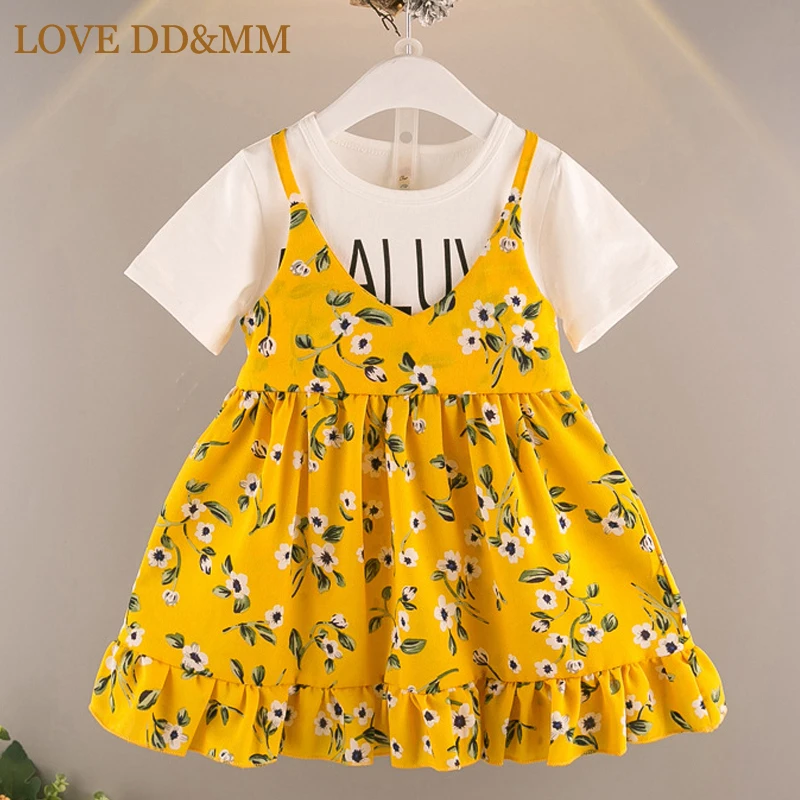 Женское летнее платье с цветочным принтом LOVE DD &amp mmgirl | Детская одежда и обувь