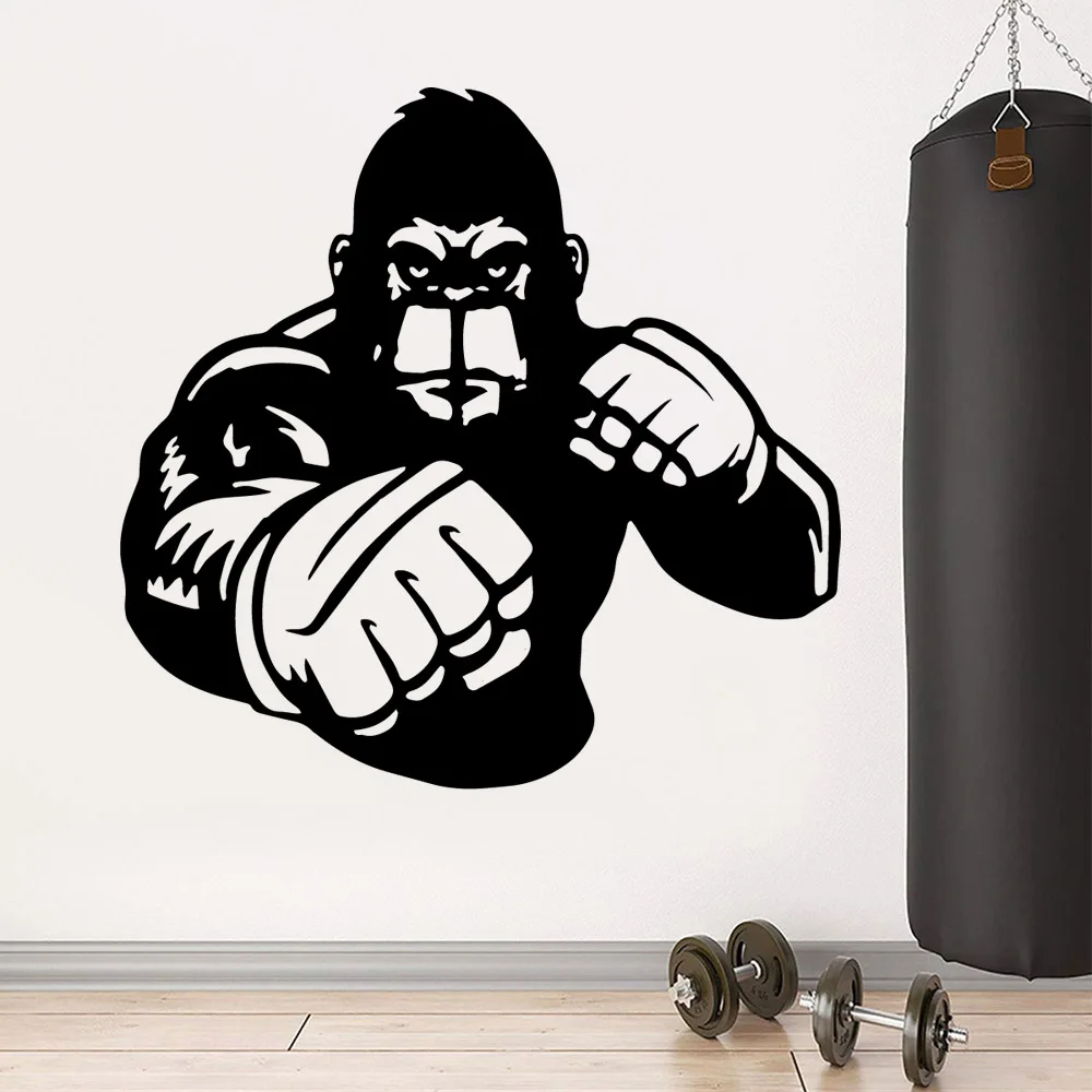 

Romantic gorilla Wall Sticker Removable Wall Stickers Diy Wallpaper For Kids Rooms Decoration Waterproof Wall Art Decal