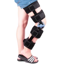 ПЗУ коленный Бандаж с прохладной послеоперационной фиксацией генного перелома коленного сустава Регулируемый Медицинский шарнирный поддерживающий штамм связок