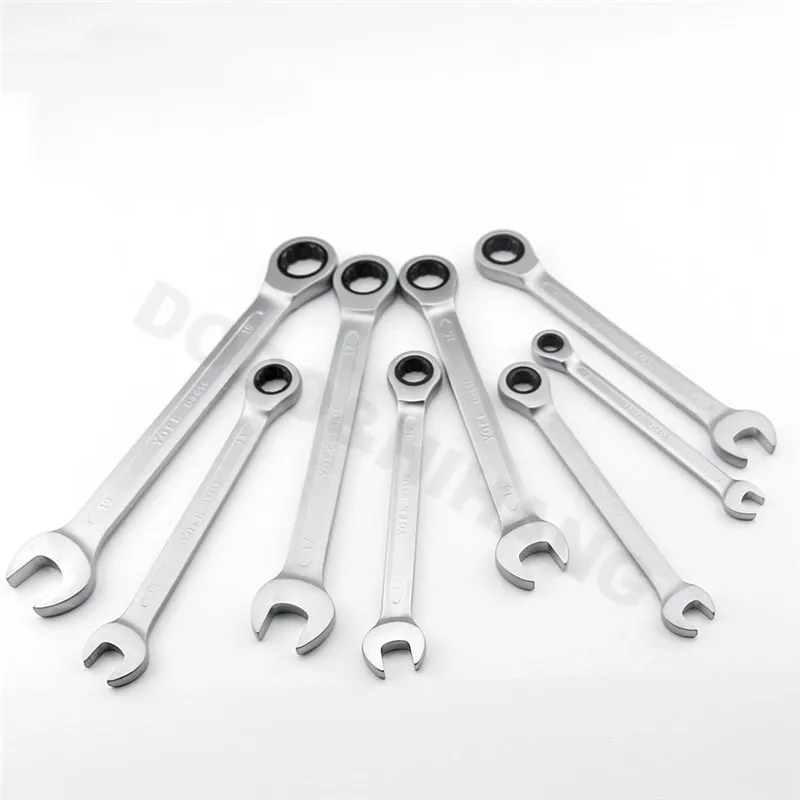 8,10,12,13,14,15,17,19mm Ratchet Spanners Bike Handle Wrench Sets Hand Tools car auto repair kit A Set OF Keys ferramentas D6112 (1)