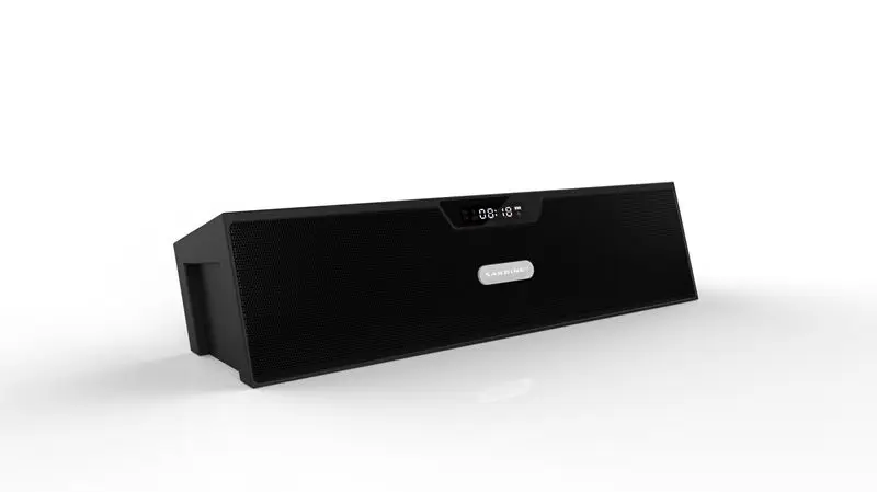Dbigness с 32 Гб TF большой мощности HIFI портативный Bluetooth динамик 10 Вт fm-радио беспроводной USB Усилитель стерео звуковая коробка с микрофоном - Цвет: Black BT Speaker