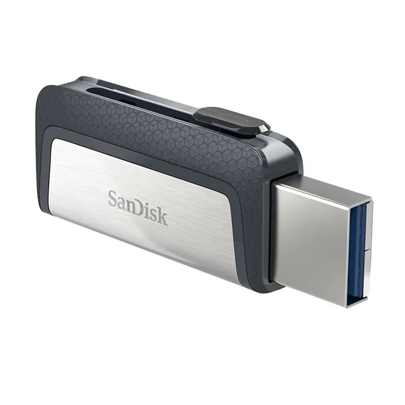 SanDisk usb флэш накопитель 32 Гб 64 128 ГБ type c otg pendrive cle 3 1 карта памяти moomin диск с