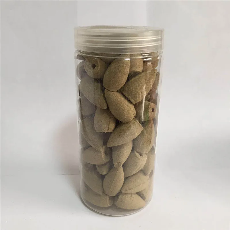 80 PcsBottle Chinese Natural Fragrance Backflow Incense Agarwood Cones Wormwood Rose Mint Scent Incense Cones (5)