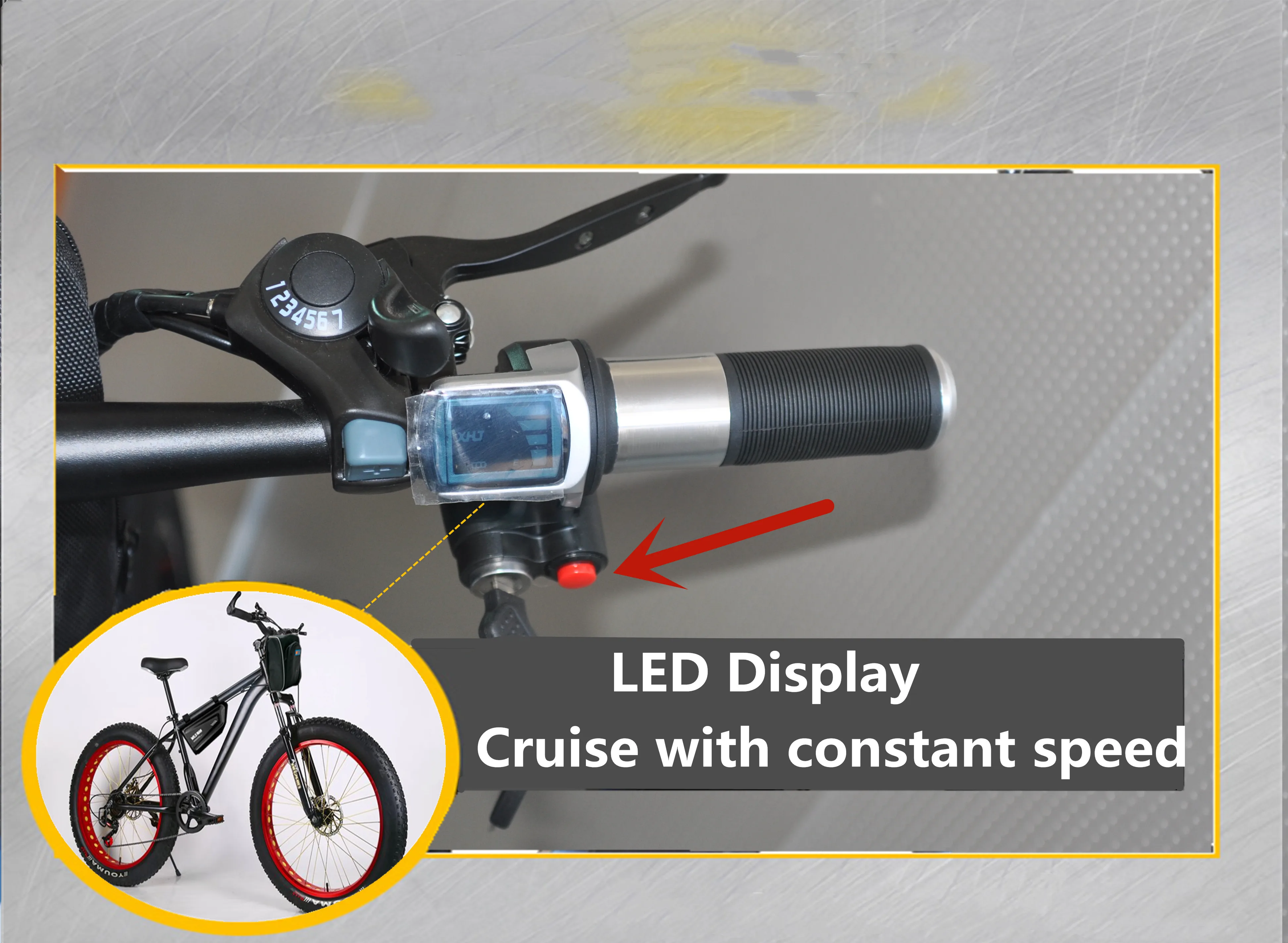 Perfect Aluminum alloy frame lithium battery electric bicycle electric mountain bicycle electric snowmobile 1000W engine 48V15AH beach m 3