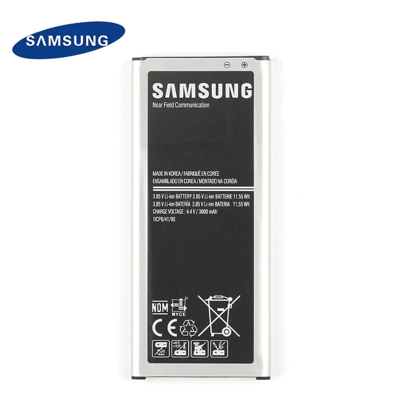 Оригинальная батарея samsung EB-BN915BBE для samsung GALAXY Note Edge N9150 N915FY N915D N915F N915K N915L N915S G9006V SM-N915G NFC