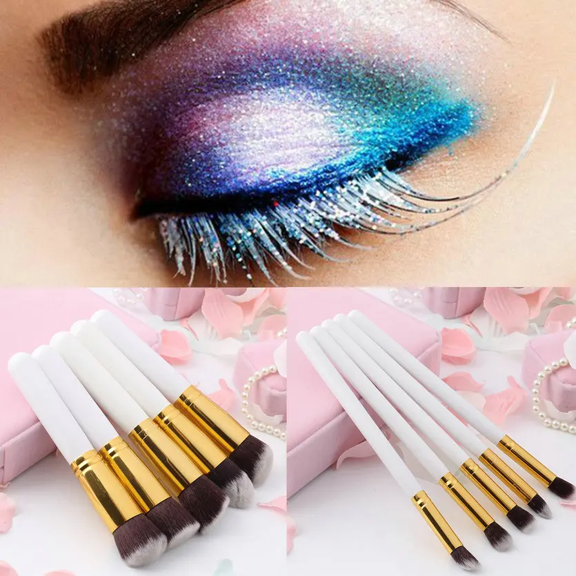 

Professional Makeup Brushes Black beauty Make up Tools Kit Cosmetic Ultra soft and flexible use with cream liquid or powder top