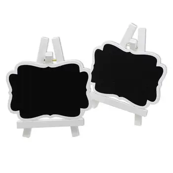 

Mini Chalkboards Pack of 10 Small Chalkboards Blackboard for Weddings, Birthday Parties, Message Board Signs and Event Decora