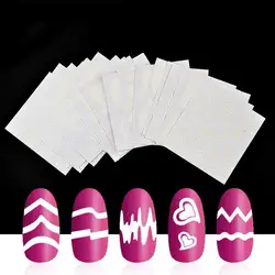 24 шт наклейки для ногтей наклейки для дизайна ногтей DIY косметические инструменты для стайлинга