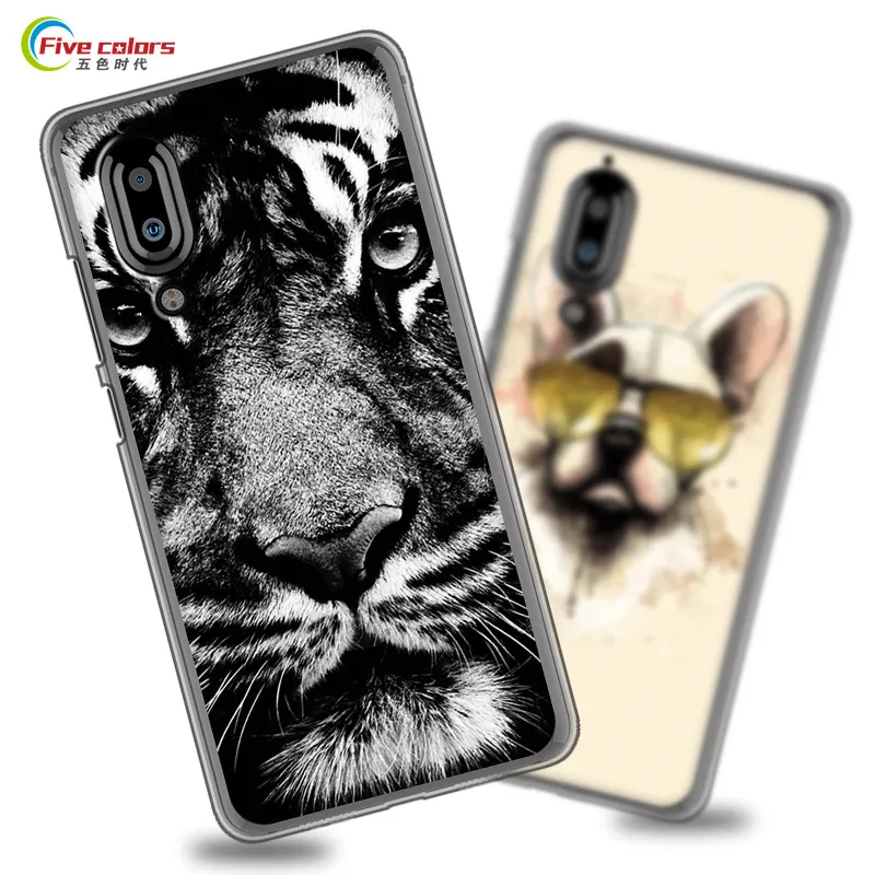For Sharp Aquos S2 Case Cover 5.5inch Silicone Full Protection Funda Soft TPU Cartoon Painted Capa |