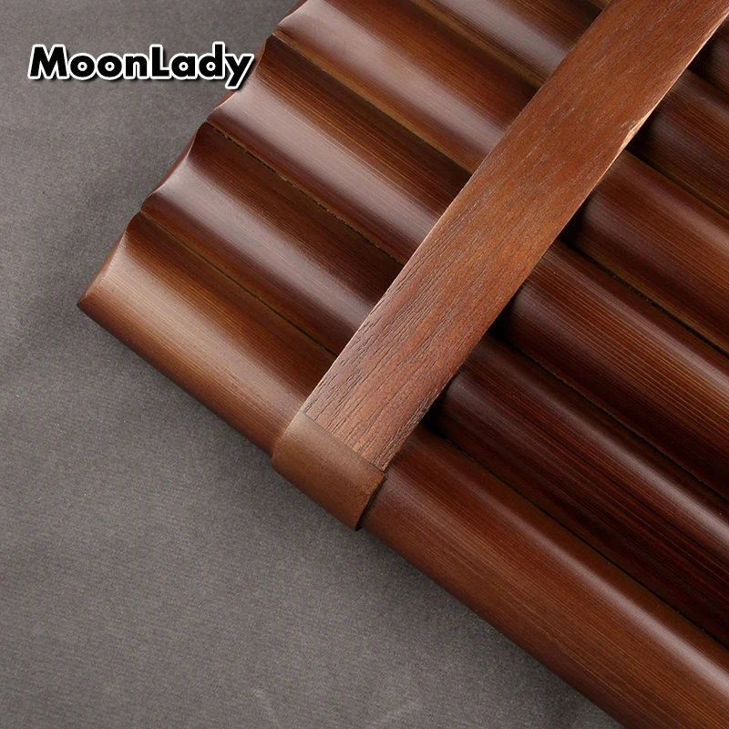 Chinese Traditional Musical Instrument 22 Pipes Pan Flute C Key High Quality Woodwind Bamboo Purely Handmade