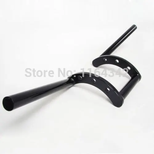 

Black Drag 1" Z Bars Motorcycle Pullback Handlebars for Harley Davidson Bobber Triumph BSA Custom Chopper Free shipping