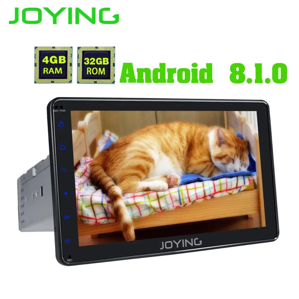 Sale Latest 1 din 8" touch screen 8 Core 4GB RAM 32GB ROM Android 8.1 car autoradio stereo GPS Navi WIFI Bluetooth DVR reverse camera 3