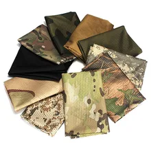 Унисекс многоцелевой тактический камуфляж сетка шарф дышащая вуаль прикрытие для снайпера шейный платок для игр на открытом воздухе Кемпинг Туризм