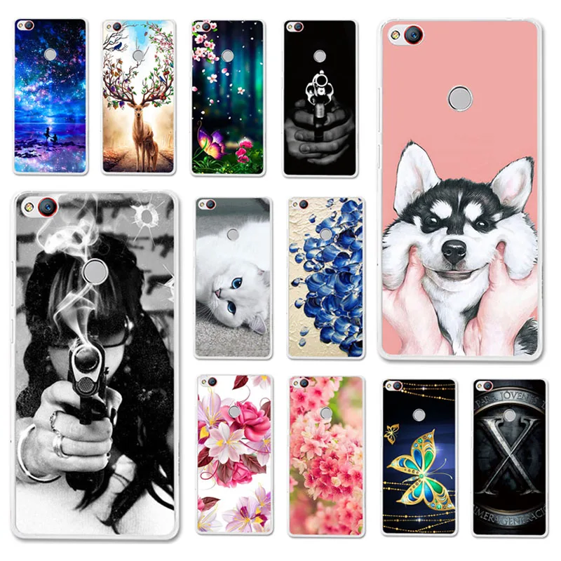 

TAOYUNXI Cases For ZTE Nubia Z11 Case For ZTE Nubia Z11 5.5 inch Soft Silicone Back Covers Painted Bags Skins Shell Housings