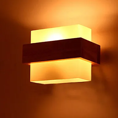 Northern Europe Style Wood LED Wall Light Lamps For Home Lighting,Wall Sconce Arandela Lamparas ...