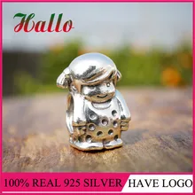 Драгоценные девушка семья круглый бусина-Шарм для сердце браслет талисманы для изготовления ювелирных изделий ювелирные украшения