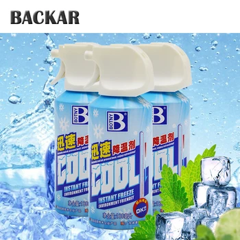 

BACKAR Universal Car Cooling Agent Dry Ice Air Styling Auto Spray For Chevrolet Aveo Captiva Passat Abarth Volkswagen 4 5 7 6