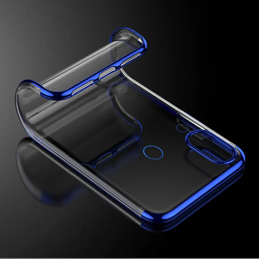 

Transparent Soft Silicone Case For Huawei Nova 3 3i P Smart 2019 P9 P10 P20 Lite Plus Honor 8X 8C 10 9 Lite Plating Phone Cover