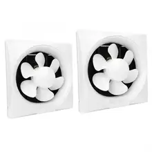 8 дюймов водонепроницаемый вытяжной вентилятор Бесшумная вытяжка для ванной комнаты вытяжной вентилятор окно для кухни Туалет 10 дюймов вентиляционные вентиляторы