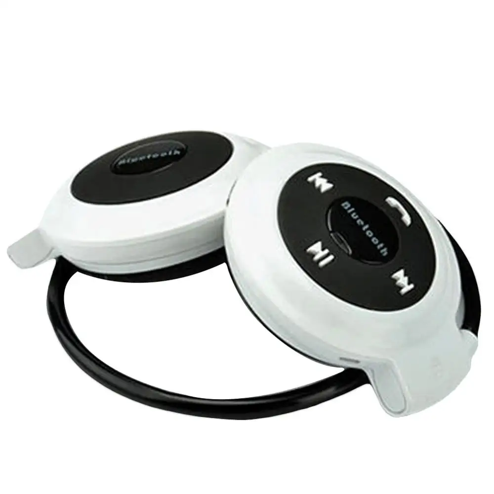 3D Mini 503 Mini503 наушники с крючком, беспроводные Bluetooth 4,2 наушники, музыка, FM гарнитура, Спортивные Беспроводные наушники, стерео, Micro SD карта - Цвет: White