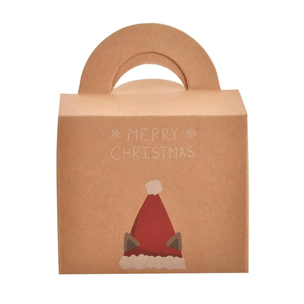 5 шт./компл. DIY коробка подарка цилиндра картона, Подарочная коробка круглый цилиндр, Коробки рождественские коробки для конфет для Рождественская Детская свадебной День рождения - Цвет: Cat ears