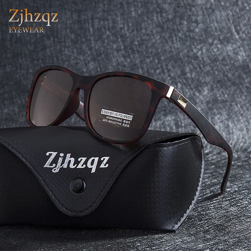 ZJHZQZ Новые Модные поляризованные мужские и женские Солнцезащитные очки женские брендовые дизайнерские цветные очки с покрытием ночного видения зеркальные солнцезащитные очки для вождения