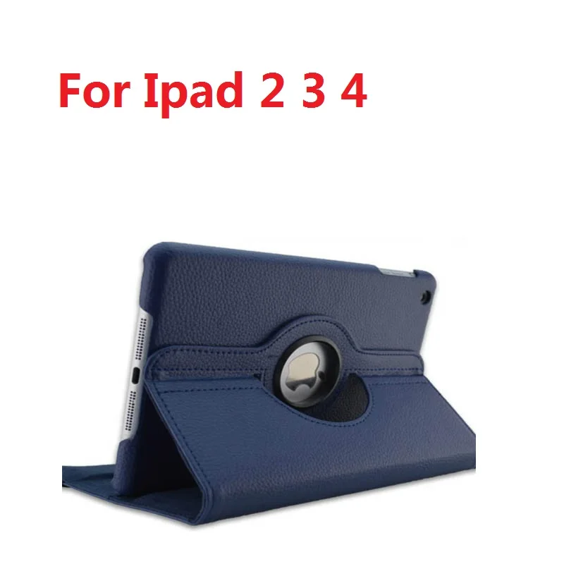 Чехол для iPad Pro 11 12,9 9,7 10,5 с магнитом с автоматическим включением и отключением экрана Стенд кожаный чехол для iPAD Air 1 iPad 2 3 4 9,7 - Цвет: IP 2 3 4 blue