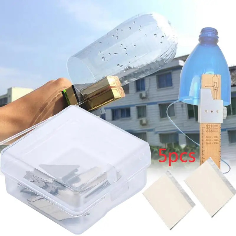 

5Pcs Effective Plastic Bottle Cutter Machine Kit Blade Accessories Set
