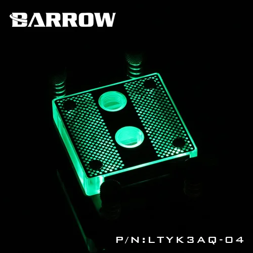 Barrow LTYK3AQ 04 AMD CPU блок водяного охлаждения LRC1.0 12v 0 4 MM Microcutting микро водный путь для Ryzen