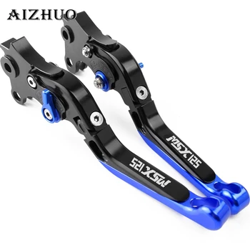 

For HONDA MSX125 MSX 125 GROM 2014 2015 2016 2017 CNC Aluminum Motorcycle Brake Clutch Lever Folding Extendable