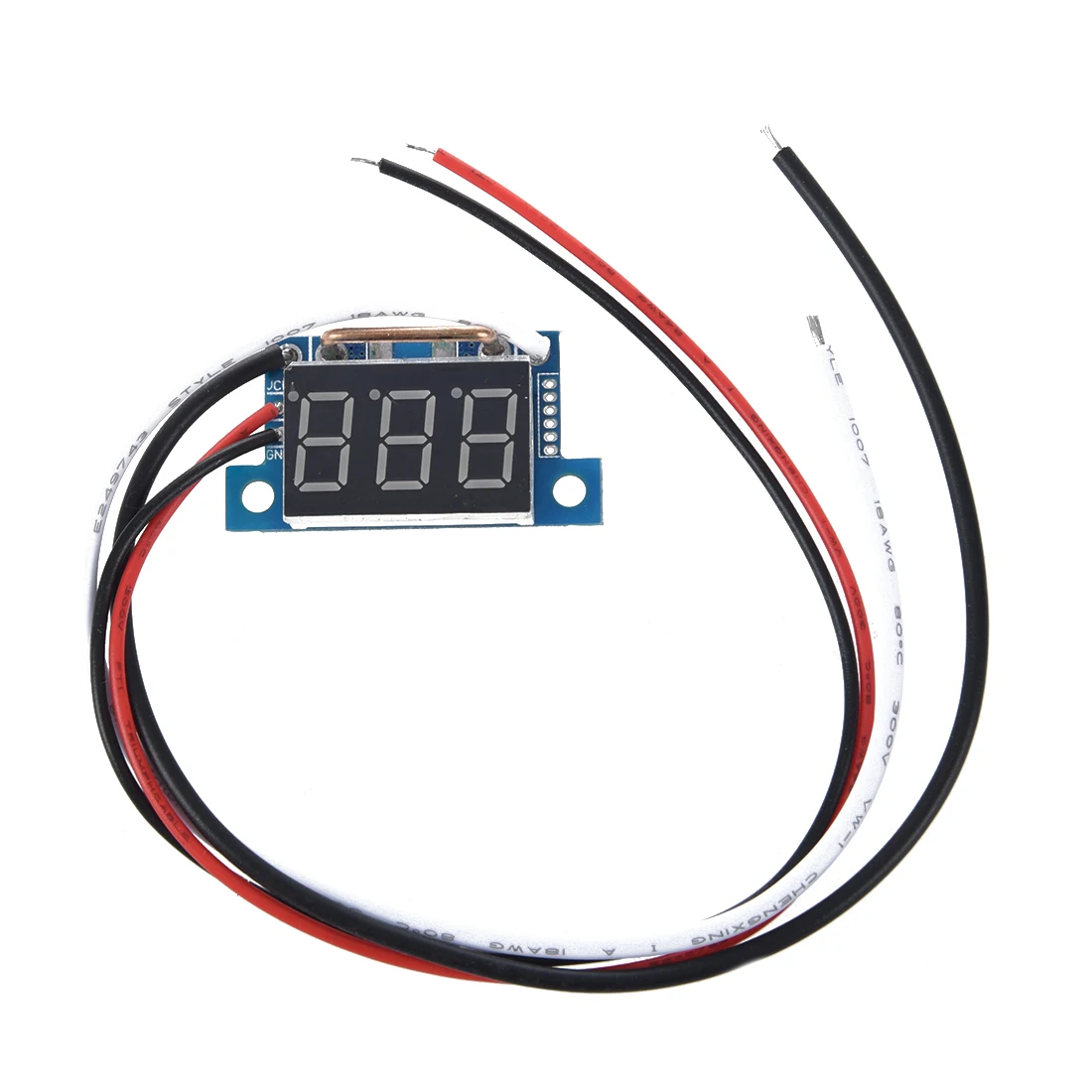 Digital LED Ammeter AMP Panel Power Indicator Ammeter DC0 10A Redled