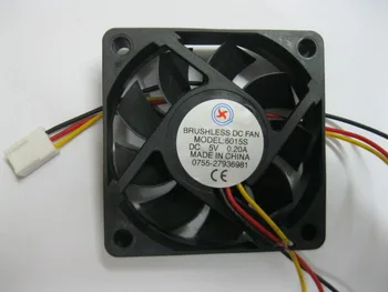 

12 Pcs Brushless DC Cooling Fan 9 Blade 6015S 5V 60x60x15mm 3 wires
