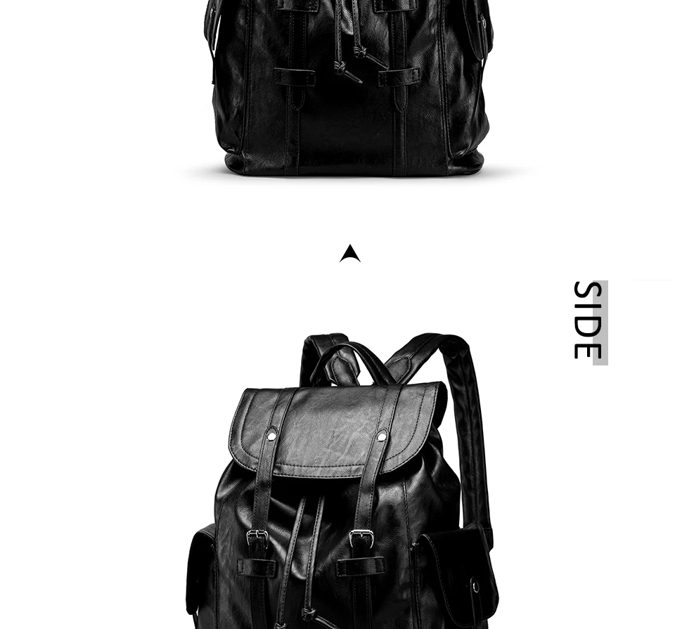 Большой мужская сумка из искусственной кожи человек рюкзак путешествия рюкзак школьный рюкзаки Anti Theft мужские сумки водостойкие мужские