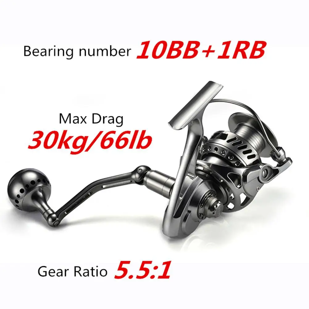 Gear Ratio 5.5: 1 Fundição barco Isca
