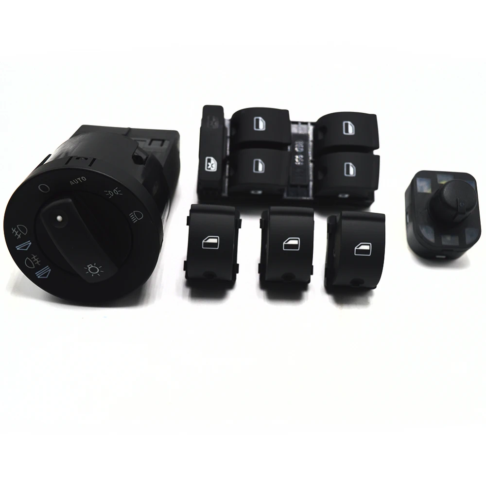 New Power Window Headlight Mirror Control Switch For AUDI A4 8E0959851
