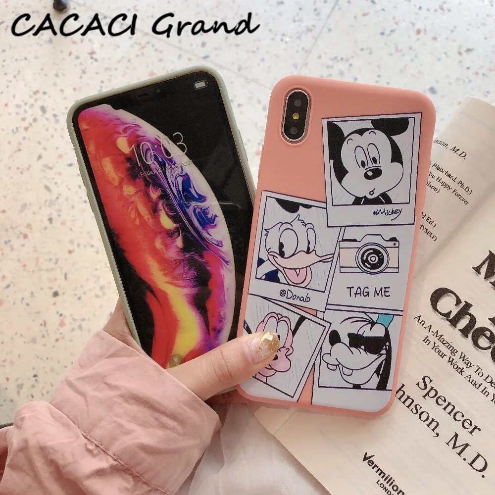 Case For iphone 6 6s Cover Mickey Donald Silicone Sketch Soft Shell Cover For Apple iPhone x 6 s 7 8 plus xs max xr Bags Funda Case For iphone 6 6s Cover Mickey Donald Silicone Sketch Soft Shell Cover For Apple iPhone x 6 s 7 8 plus xs max xr Bags Funda
