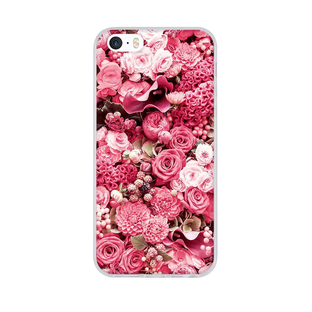 For iPhone 5 5S SE Phone Cases For iPhone 5S Case 3D Pattern Cute Capa For iPhone SE Case Silicon TPU Cover For iPhone 5 Case
