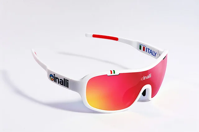 Naga sire CINALLI C-068 Eyewear Sunglasses Cycling Racing outdoor sport Googles Protective TR90 Frame Polycarbonate Polarized1PC - Цвет: White