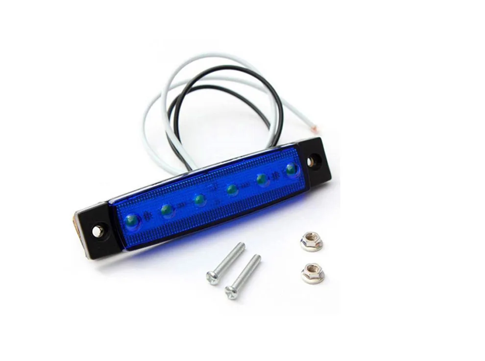 Marinha Barco Grau 12 Volts Grande Impermeável Led Cortesia Luzes Azul - Branco 4 x 10 4 x marinha barco grau 12 volts