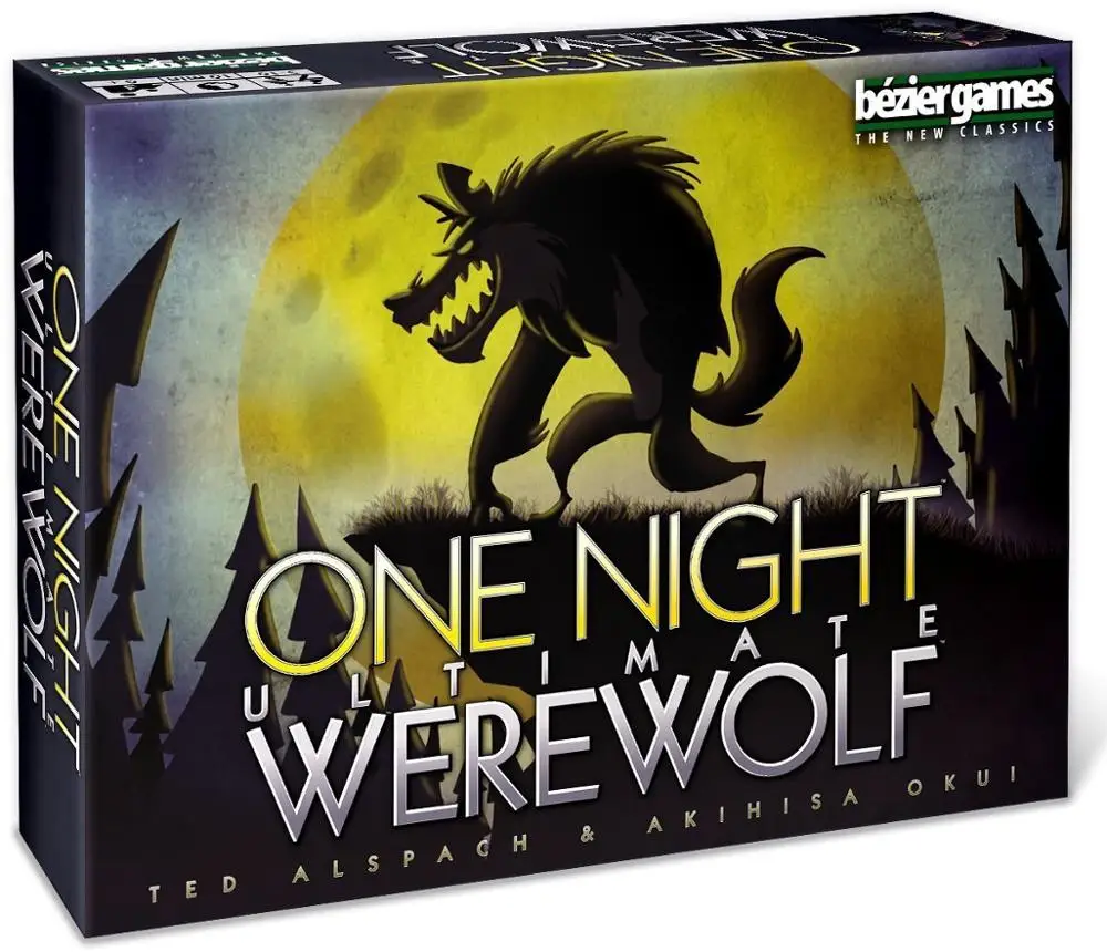 

One Night Ultimate Werewolf alien board games werewolves for home party English version Cards Game for kids gifts