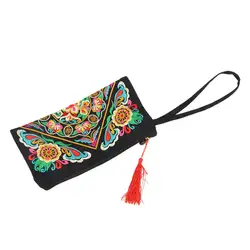 Новый женский кошелек NEWBRAND, кошелек с вышивкой, клатч для мобильного телефона, сумка для монет-galsang flower