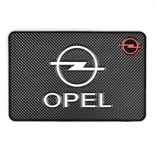 Автомобильный Стайлинг Авто gps ключи сотовый телефон Монеты Держатель нескользящий коврик для Opel подходит для всех автомобилей моющийся Противоскользящий коврик