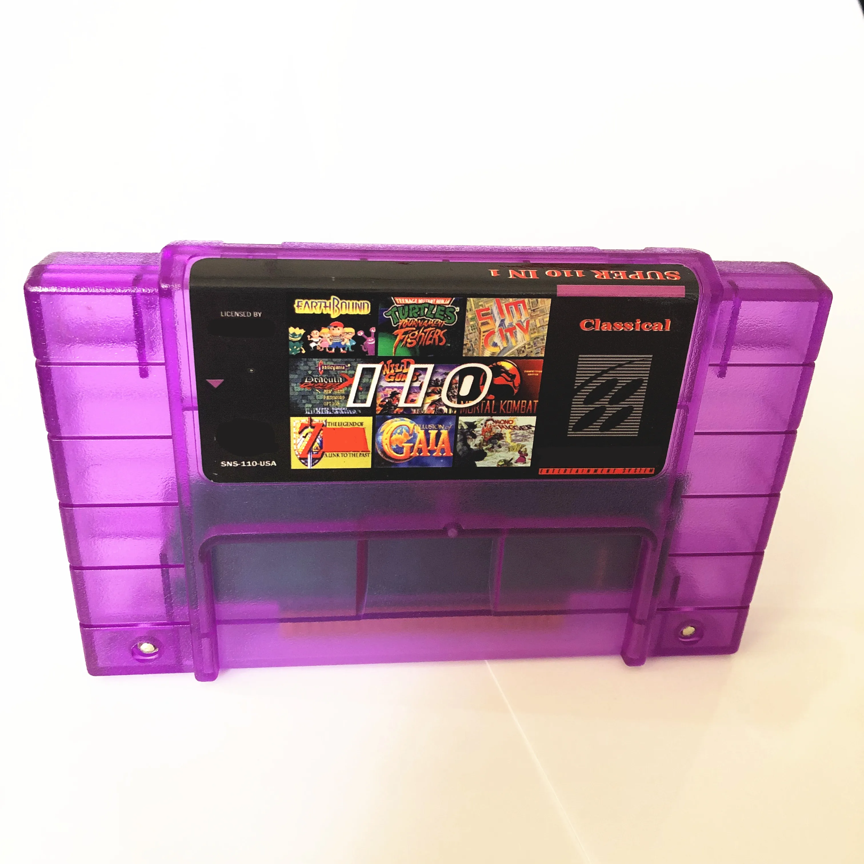 

Super 110 in 1 for 46 pins NTSC console