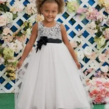 Детские платья прекрасный бальное платье девушки театрализованное платья совок ручной работы цветок Pleat органзы формальные ну вечеринку платья