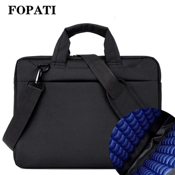 

Laptop bag 17.3 17 15.6 14 13 inch Nylon airbag shoulder handbag computer bags Waterproof Messenger Women men Notebook bag 2020