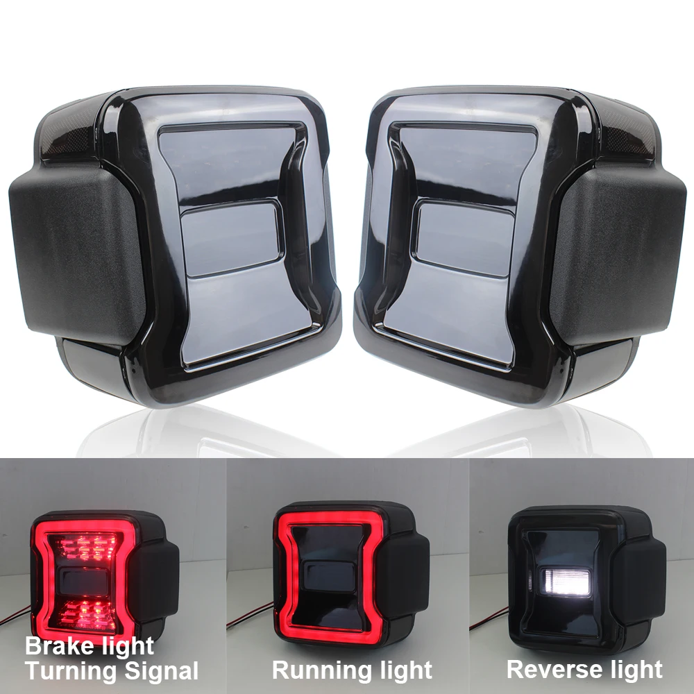 Американская версия, светодиодный задний фонарь, автомобильный светильник для Jeep Wrangler JL, задние лампы, тормозной задний светильник, дневные ходовые огни