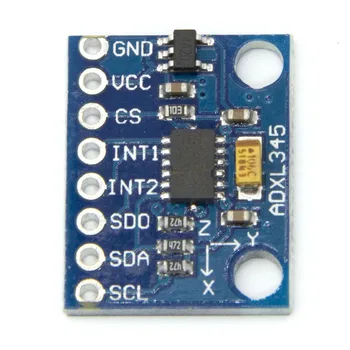 

G121-03 GY-291 ADXL345 digital three-axis acceleration of gravity tilt module IIC / SPI transmission Hot sale