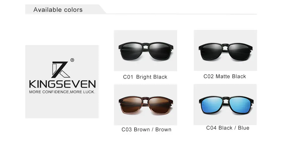 KINGSEVEN, поляризованные солнцезащитные очки для мужчин и женщин, солнцезащитные очки для рыбалки, вождения, брендовая дизайнерская оправа, Gafas De Sol N7916