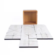 Новые деревянные детские Монтессори развития интеллекта цифровой коллаж доска детские развивающие игрушки